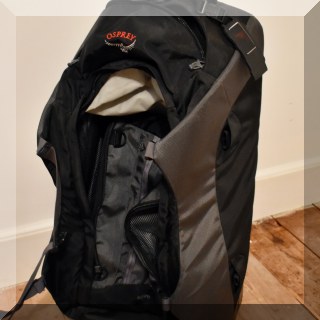 Z05. Osprey rolling duffle. 31”d x 14”w - $95